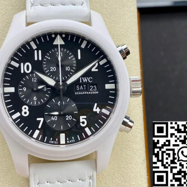 IWC Pilot TOP GUN IW389105 Lake Tahoe 1:1 Best Edition TPS Factory Black Dial
