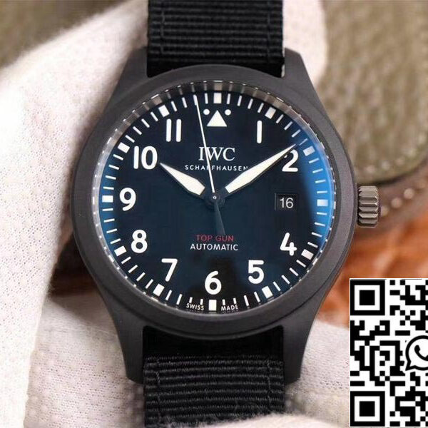IWC Pilot Top Gun IW326901 1:1 Best Edition MKS Factory Black Dial Swiss ETA2892