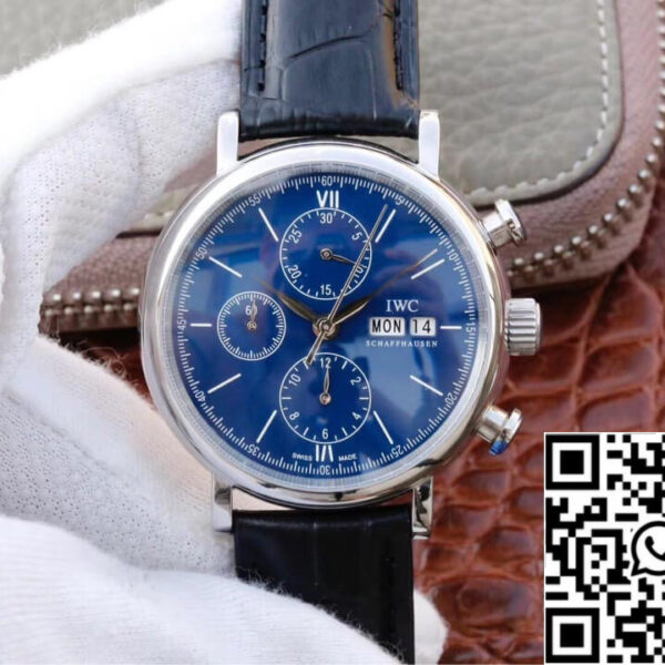 IWC Portofino 150th Anniversary Special Edition IW391023 1:1 Best Edition ZF Factory Blue Dial