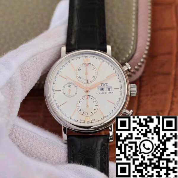 IWC Portofino Chronograph 42mm Multi-function IW391022 ZF Factory 1:1 Best Edition Swiss ETA7750