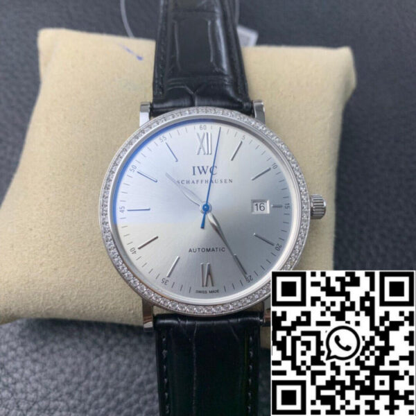 IWC Portofino IW356514 1:1 Best Edition V7 Factory Diamond Bezel