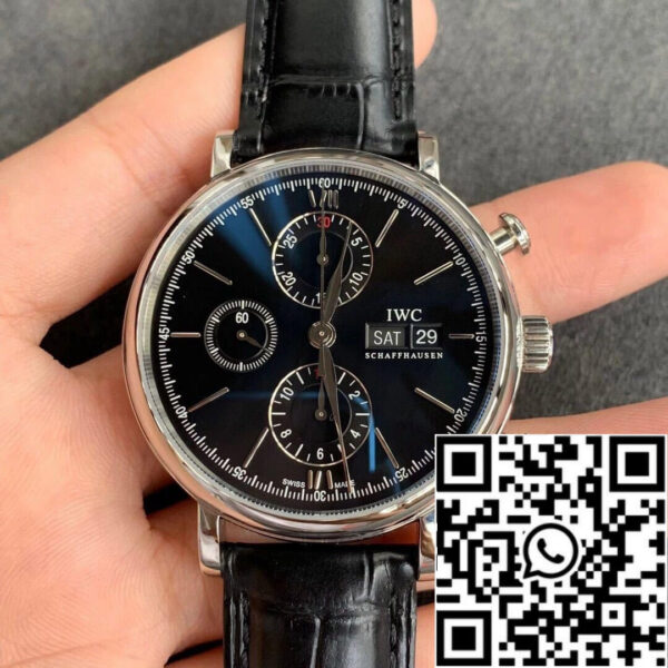 IWC Portofino IW391008 1:1 Best Edition ZF Factory Black Dial