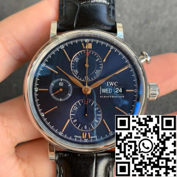 IWC Portofino IW391036 1:1 Best Edition ZF Factory Blue Dial
