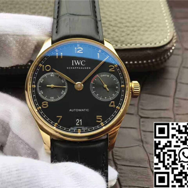 IWC Portugieser IW500101 1:1 Best Edition ZF Factory Black Dial