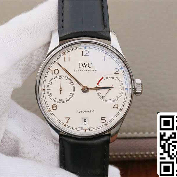IWC Portugieser IW500704 1:1 Best Edition ZF Factory V5 White Dial