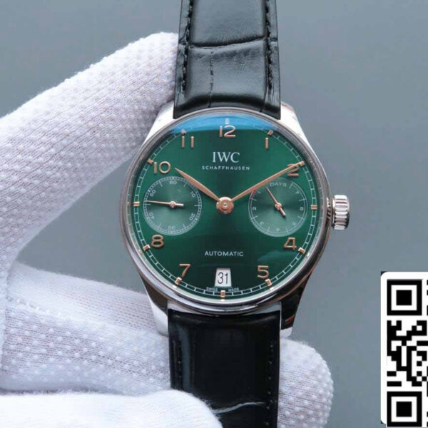 IWC Portugieser IW500708 1:1 Best Edition ZF Factory V5 Green Dial