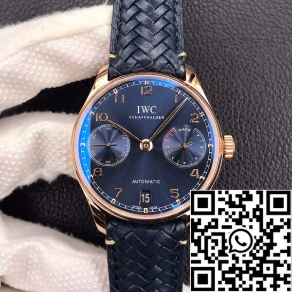 IWC Portugieser IW500713 1:1 Best Edition ZF Factory Blue Dial