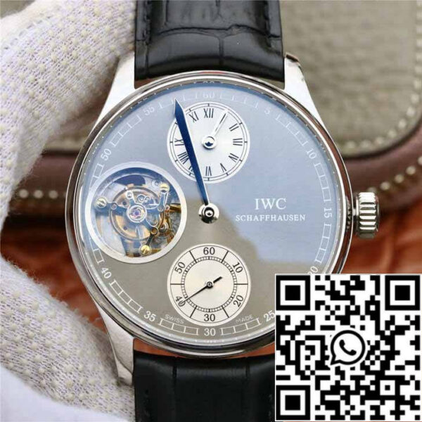 IWC Portuguese IW544603 ZF Factory 1:1 Best Edition Tourbillon Grey Dial