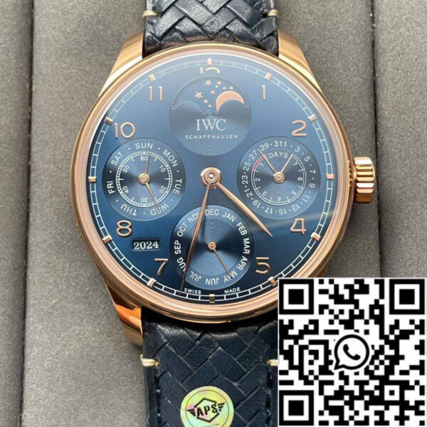 IWC Portuguese Perpetual Calendar IW503312 1:1 Best Edition APS Factory Gold Case