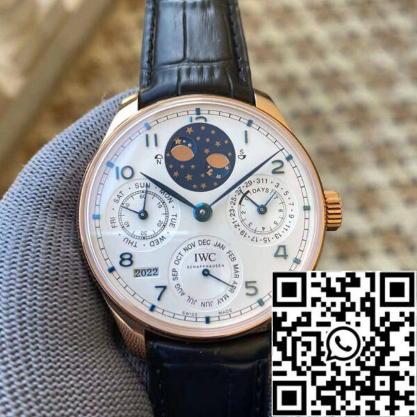 IWC Portuguese Perpetual Calendar IW503405 1:1 Best Edition APS Factory White Dial