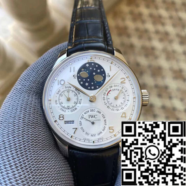 IWC Portuguese Perpetual Calendar IW503406 1:1 Best Edition APS Factory White Dial