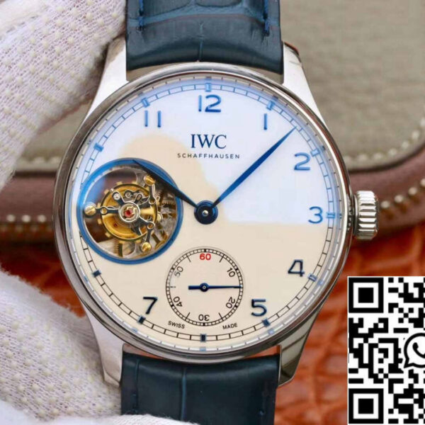 IWC Portuguese Tourbillon 1:1 Best Edition ZF Factory Stainless Steel