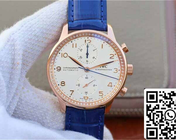 IWC Portuguese ZF Factory 1:1 Best Edition Blue Strap