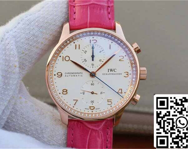 IWC Portuguese ZF Factory 1:1 Best Edition Cowhide Strap