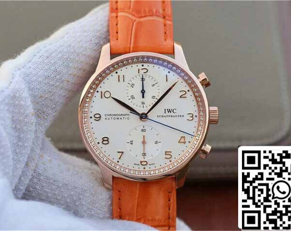 IWC Portuguese ZF Factory 1:1 Best Edition Orange Strap
