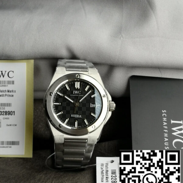 IWC Ingenieur Automatic IW328901 Watch 40mm 1:1 Best Clone V7 Factory Black Dial