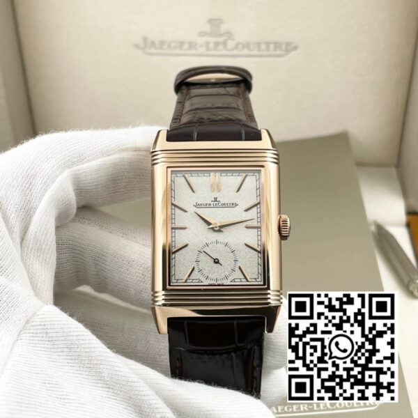 Jaeger-LeCoultre Master Reverso Tribute Small Seconds RG MG Factory 1:1 Best Version White Dial