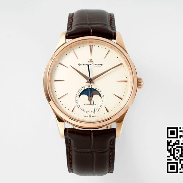 Jaeger-LeCoultre Master Ultra Thin Moon 1362511 RG APS Factory 1:1 Best Edition White Dial