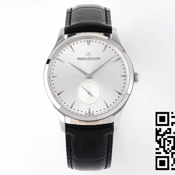 Jaeger-LeCoultre Master Ultra Thin Small Second 1358420 SS ZF Factory 1:1 Best Edition Silver Dial