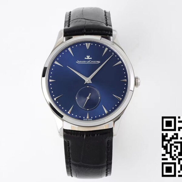 Jaeger-LeCoultre Master Ultra Thin Small Second 1358480 SS ZF Factory 1:1 Best Edition Blue Dial