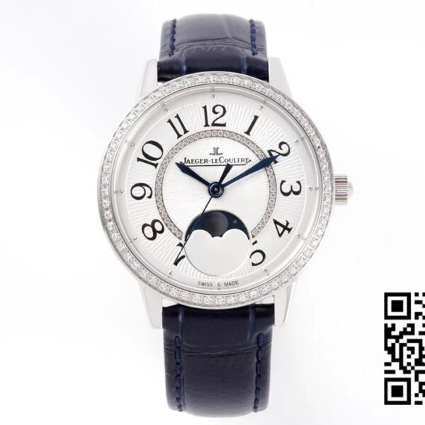 Jaeger-LeCoultre Rendez-Vous Night & Day 3578430 SS ZF Factory 1:1 Best Edition White Textured Dial