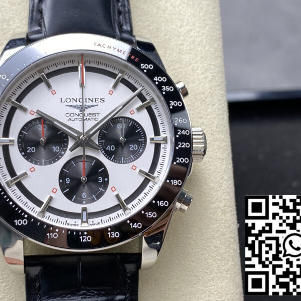 Longines Conquest L3.835.4.72.6  42mm 1:1 Best Clone Leather Strap