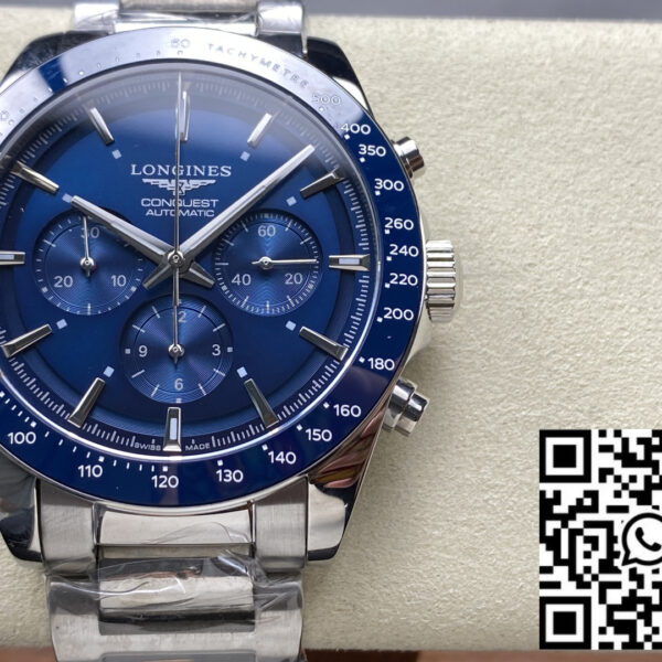 Longines Conquest L3.835.4.92.6 L38354926  42mm 1:1 Best Clone Stainless Steel Strap