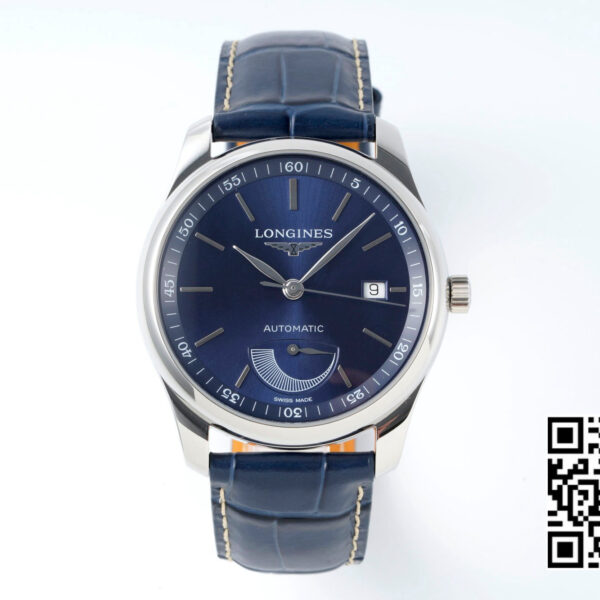 Longines Master Moonphase SS APS Factory 1:1 Best Edition Blue Stick Dial