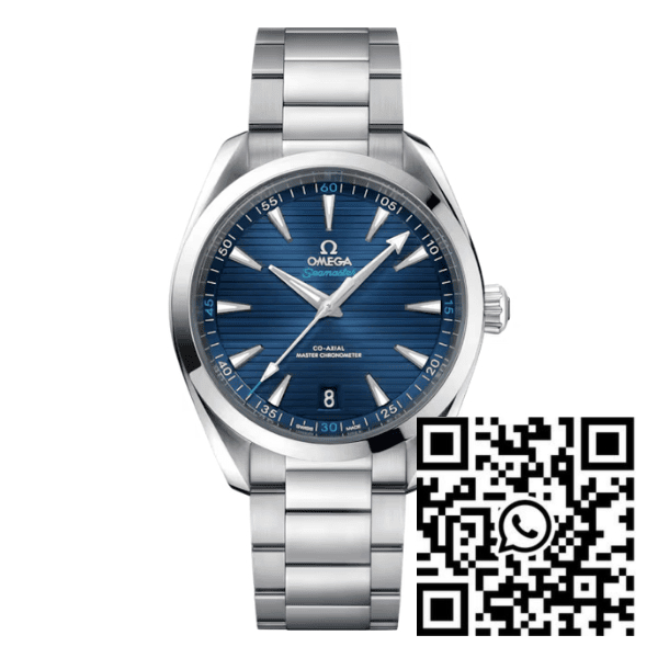 Omega Seamaster Aqua-Terra 220.10.41.21.03.001 41mm Blue Dial Steel – VIP Version
