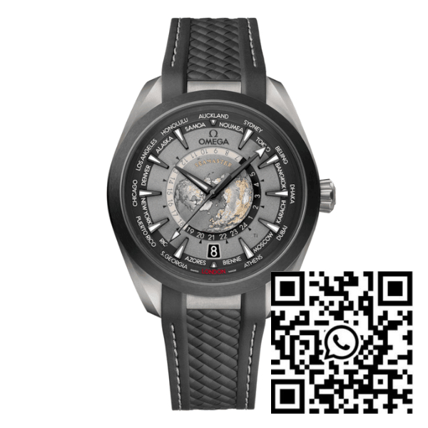 Omega Seamaster Aqua Terra Co-Axial Master Chronometer GMT Worldtimer 220.92.43.22.99.001 41mm – VIP Version