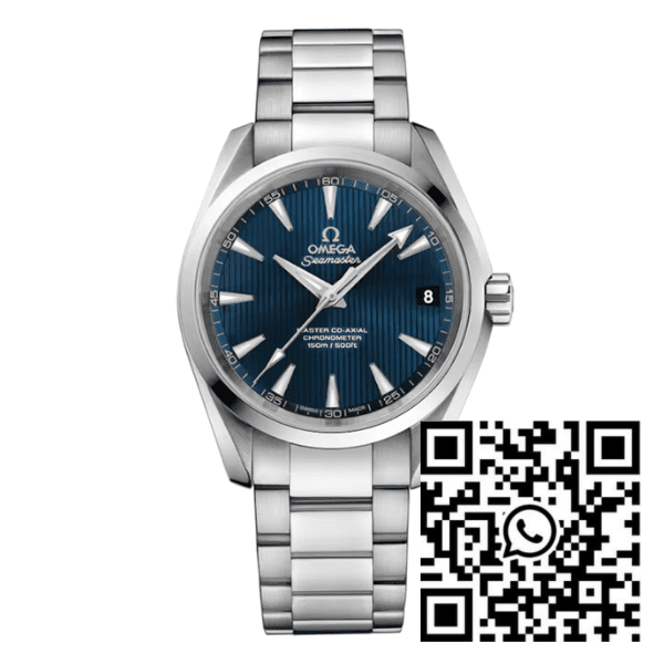 Omega Seamaster Aqua Terra Master Co‑Axial 231.10.39.21.03.002 39mm Blue Dial – VIP Version