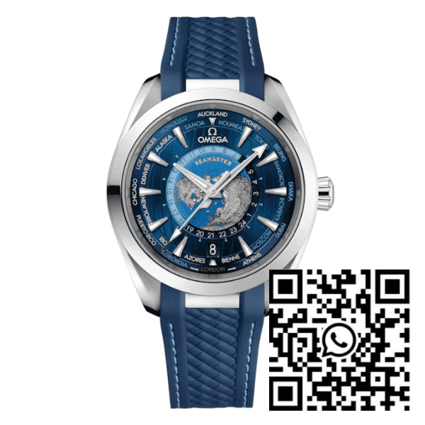Omega Seamaster Aqua Terra Worldtimer 43mm Blue Dial – VIP Version