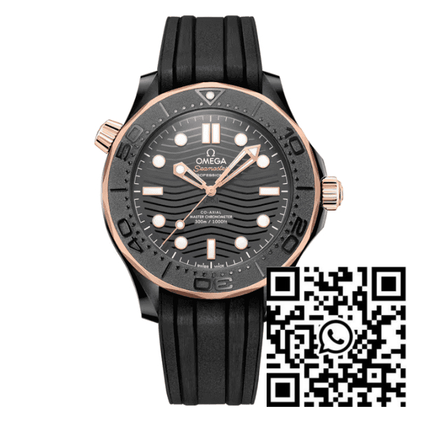 Omega Seamaster Diver 210.62.44.20.01.001 42mm Black Dial Ceramic – VIP Version