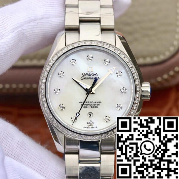 Omega Seamaster 231.15.34.20.55.002 Aqua Terra 150M 1:1 Best Edition 3S Factory Diamond Dial