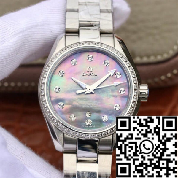 Omega Seamaster 231.15.34.20.57.001 Aqua Terra 150M 1:1 Best Edition 3S Factory Mother-Of-Pearl Dial