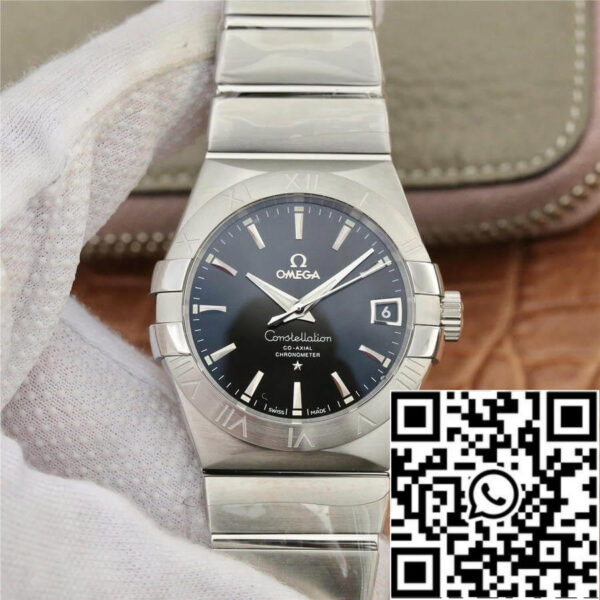 Omega Constellation 123.10.38.21.01.001 1:1 Best Edition VS Factory Black Dial