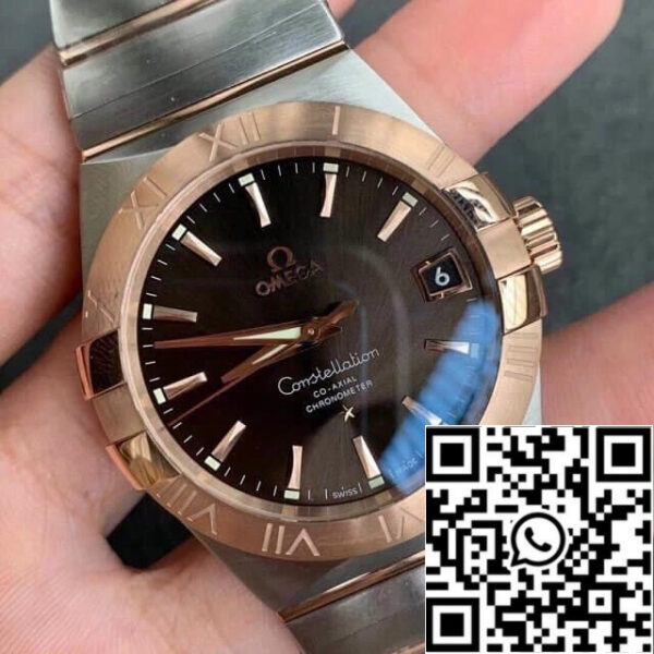 Omega Constellation 123.20.31.20.13.001 1:1 Best Edition VS Factory Dark Brown Dial