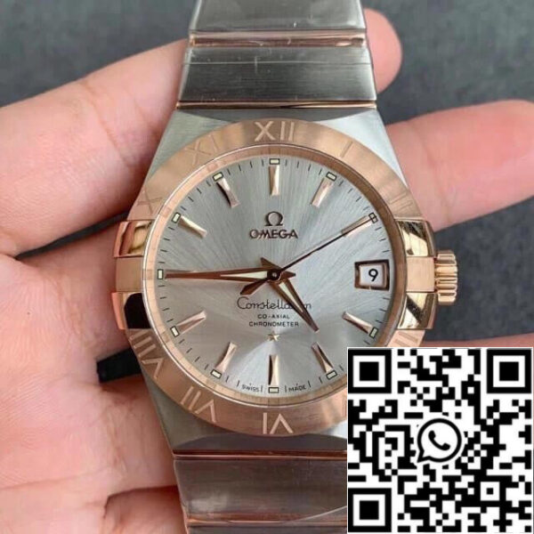 Omega Constellation 123.20.38.21.02.001 1:1 Best Edition VS Factory Silvery White Dial