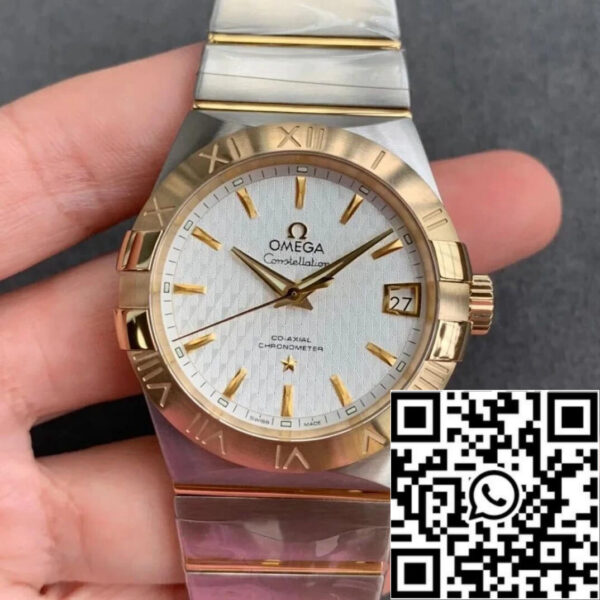 Omega Constellation 123.20.38.21.02.006 1:1 Best Edition VS Factory Silver Dial