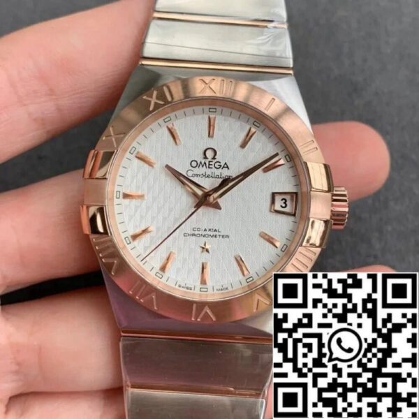 Omega Constellation 123.20.38.21.02.007 1:1 Best Edition VS Factory Silver Dial