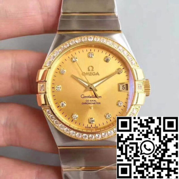Omega Constellation 123.25.35.20.58.001 3S Factory 1:1 Best Edition Swiss ETA8500