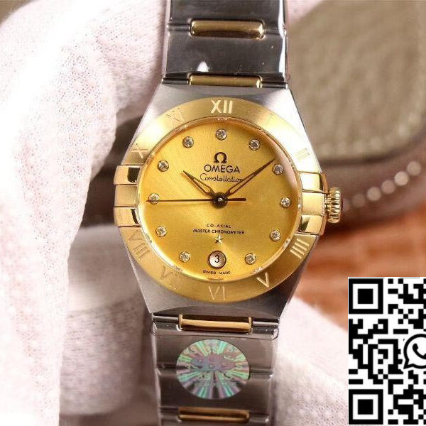 Omega Constellation 131.20.29.20.58.001 1:1 Best Edition 3S Factory V5 Champagne dial Swiss