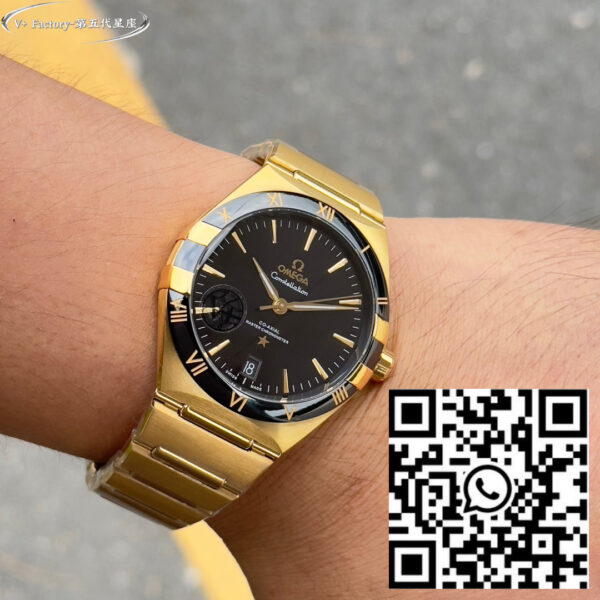 Omega Constellation 131.23.41.02.15 Yellow gold 41 mm 1:1 Best Clone V+ Factory