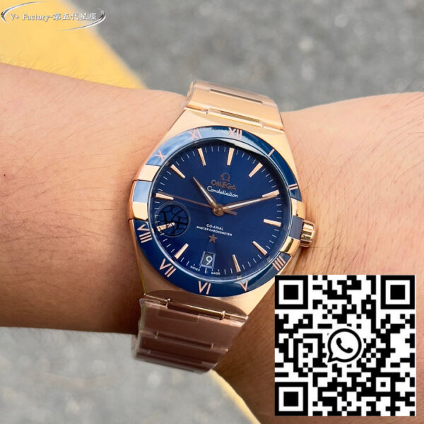 Omega Constellation 131.50.39.20.03.001 Rose gold 41 mm 1:1 Best Clone V+ Factory