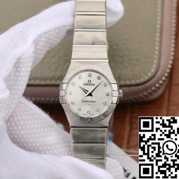 Omega Constellation 27mm Quartz Ladies 123.10.27.60.55.001 TW Factory 1:1 Best Edition Swiss Eta Quartz 1376