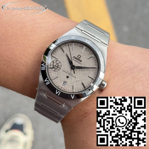 Omega Constellation Chronometer 131.23.41.21.03.001 Meteorite Dial 1:1 Best Clone V+ Factory
