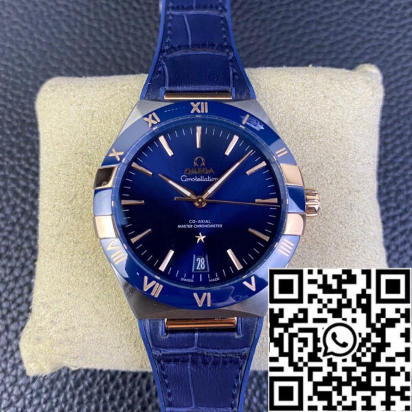 SBF Omega Constellation 131.23.41.21.03.001 1:1 Best Edition VS Factory Blue Dial