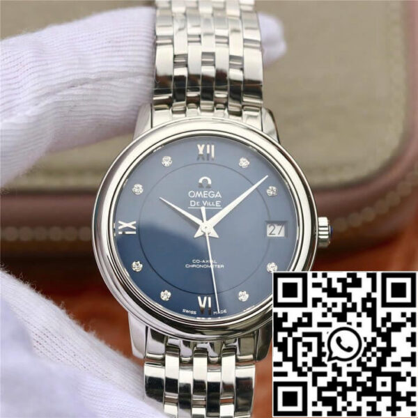 Omega De Ville 424.10.33.20.53.001 1:1 Best Edition MKS Factory Diamond Dial