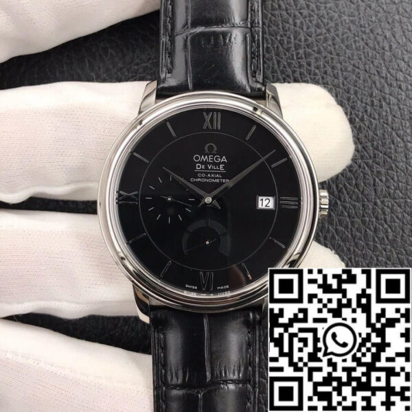 Omega De Ville 424.13.40.21.01.001 1:1 Best Edition ZF Factory Black Dial