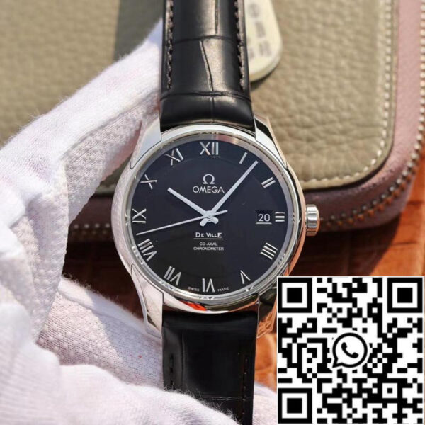 Omega De Ville 431.13.41.21.01.001 1:1 Best Edition VS Factory Black Dial Swiss ETA8500